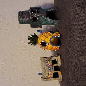 Spong Bob aquarium decorations